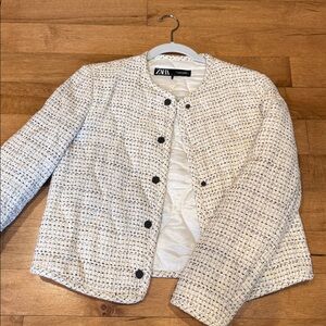 Zara Boucle Blazer
